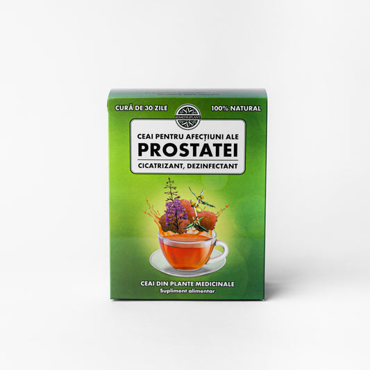 Ceai pentru afecțiuni ale prostatei