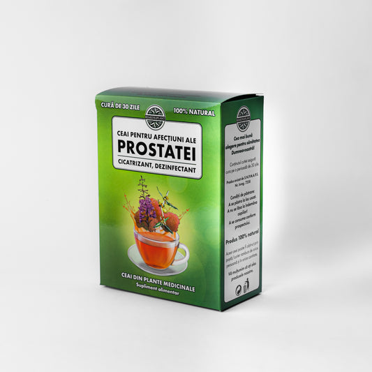 Ceai pentru afecțiuni ale prostatei