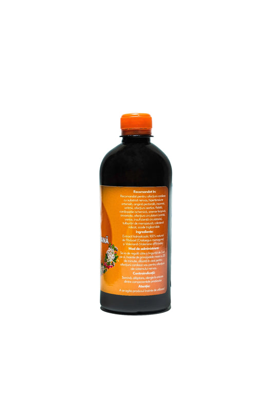 Tinctură de păducel și valeriană 500 ml