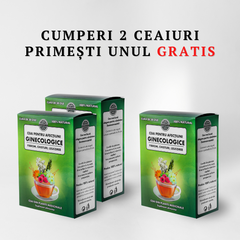 Ceai pentru afecțiuni ginecologice 2 + 1 gratis