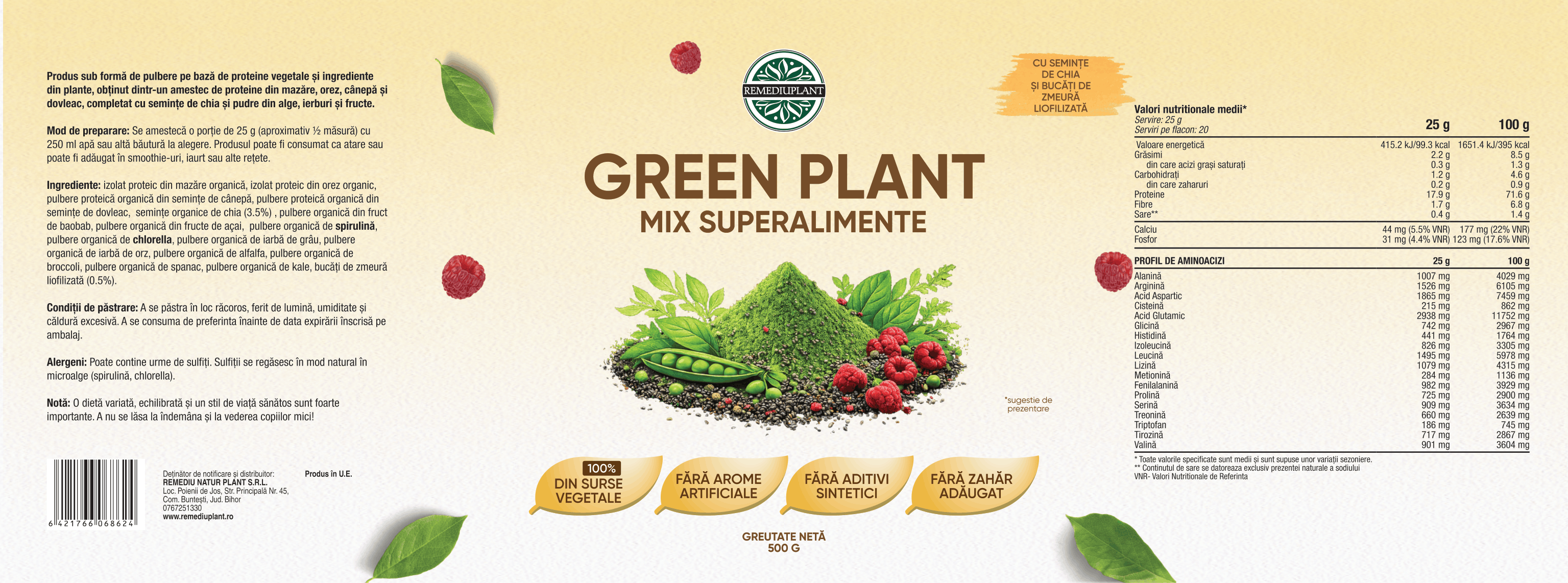 Green Plant - Mix superalimente