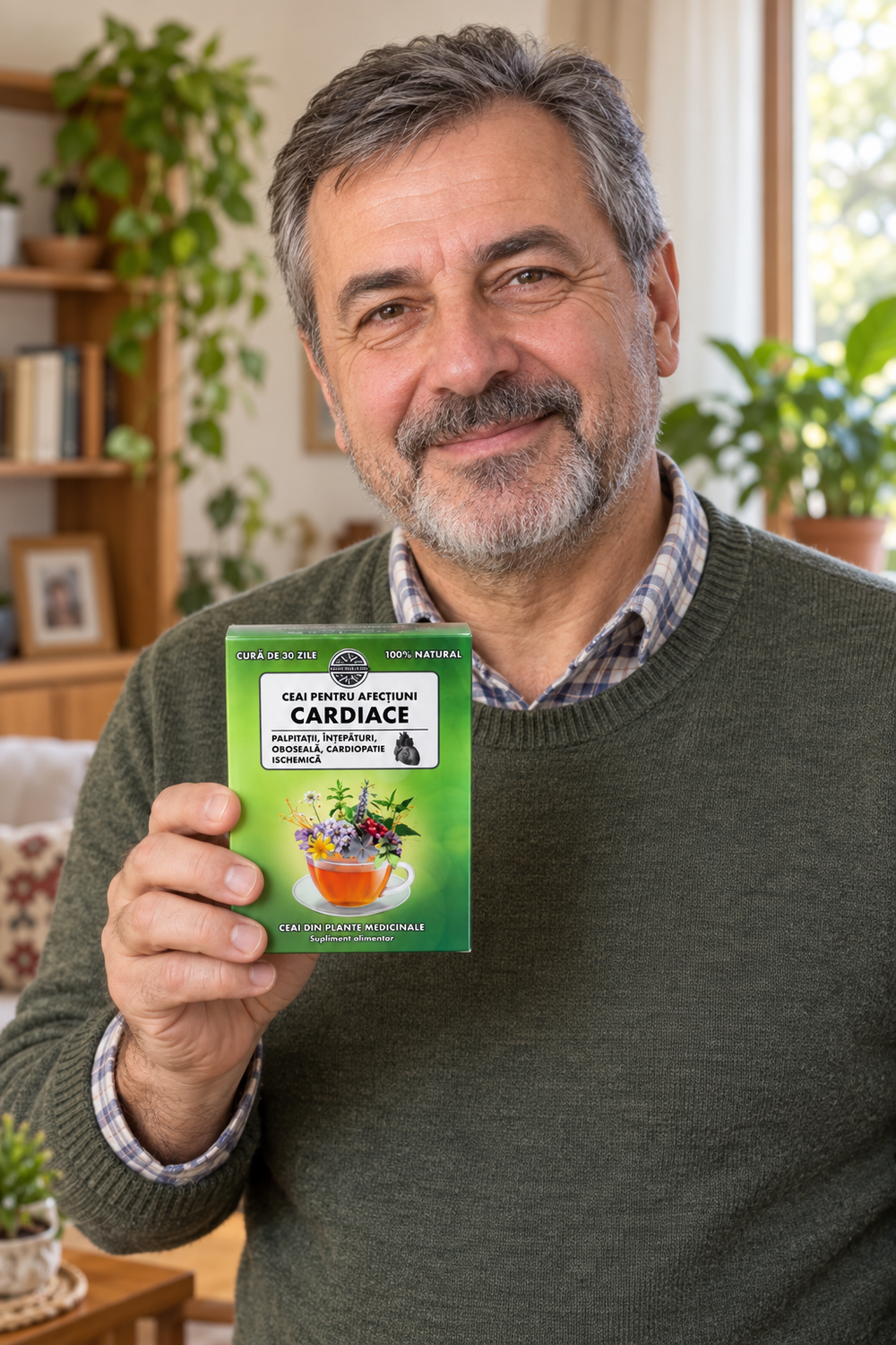 Barbat tinand Ceai pentru afectiuni cardiace 250 gr