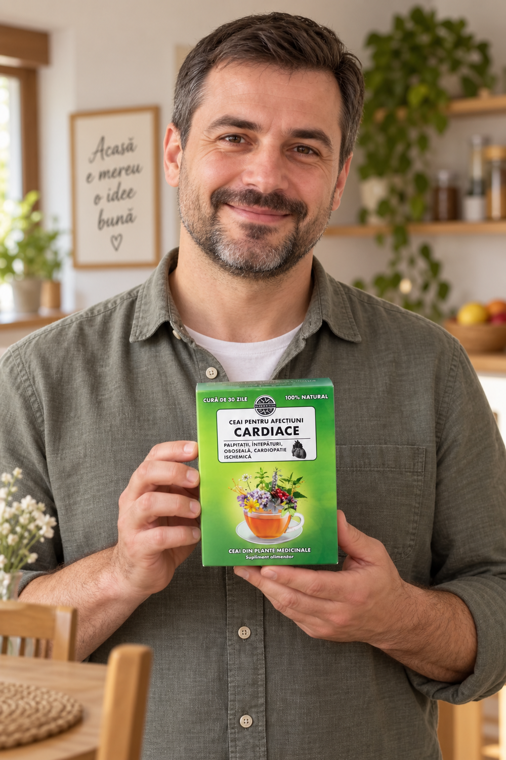 Barbat tinand Ceai pentru afectiuni cardiace 250 gr