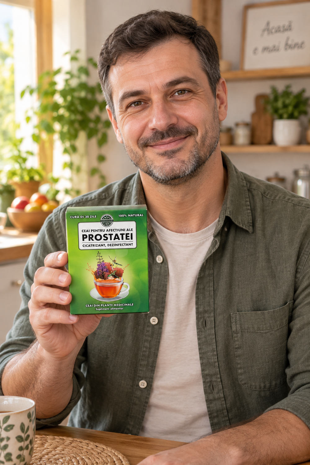 Barbat tinand Ceai pentru afectiuni ale prostatei 250 gr