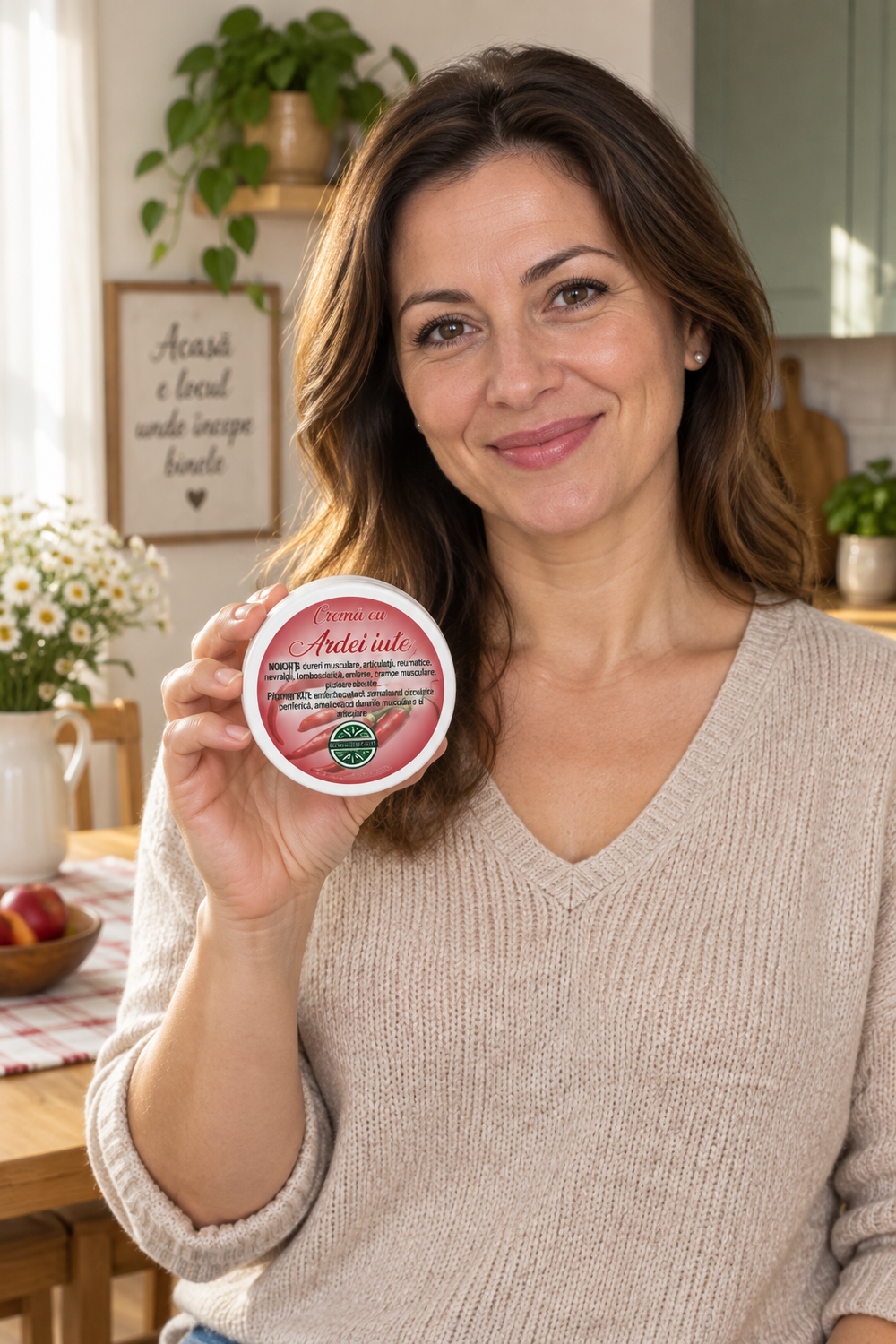 Femeie tinand Crema cu ardei iute 100g