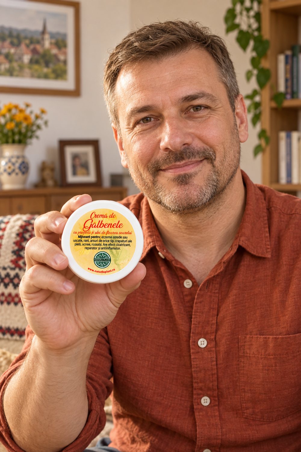 Barbat tinand Crema de galbenele 100 gr