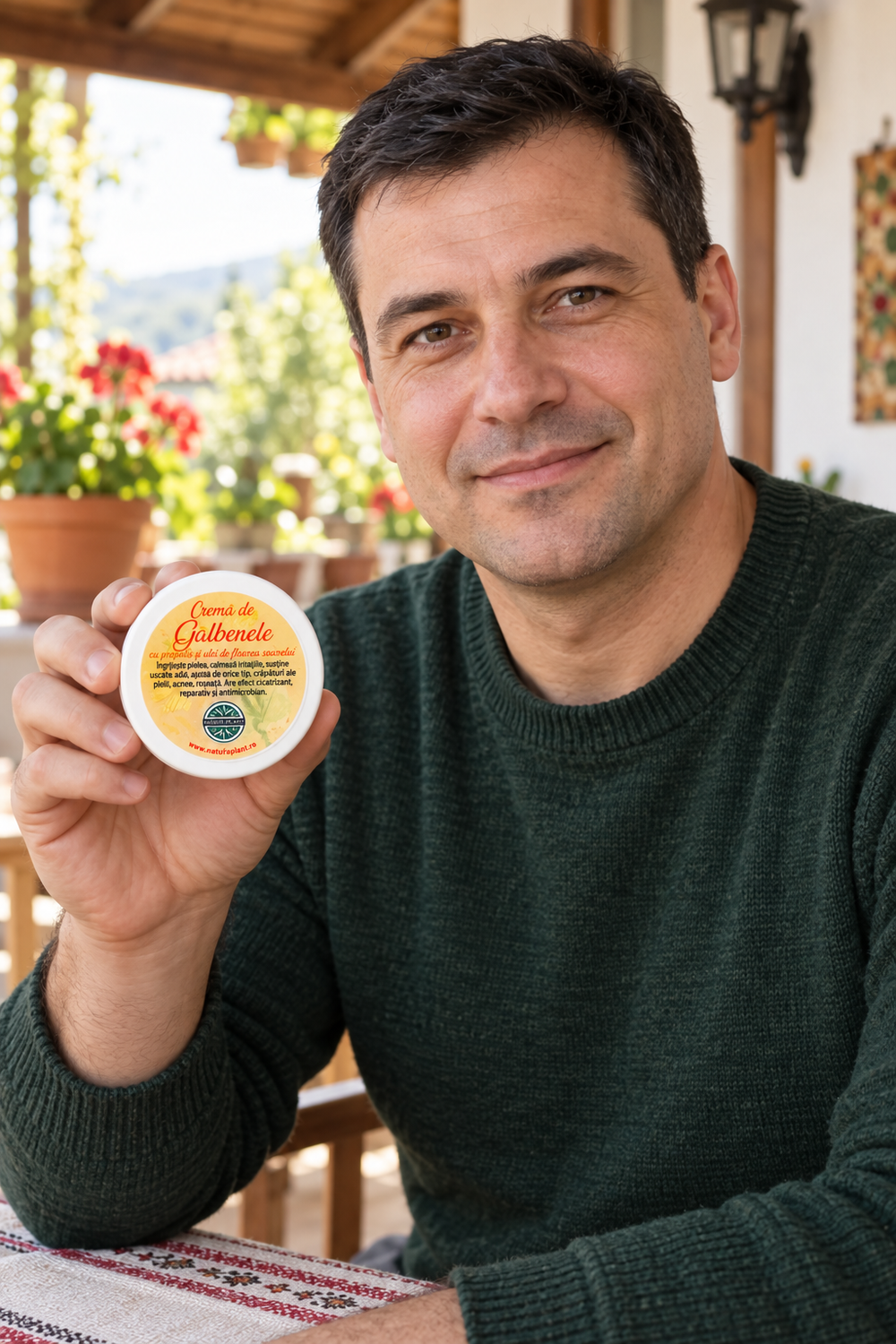 Barbat tinand Crema de galbenele 100 gr