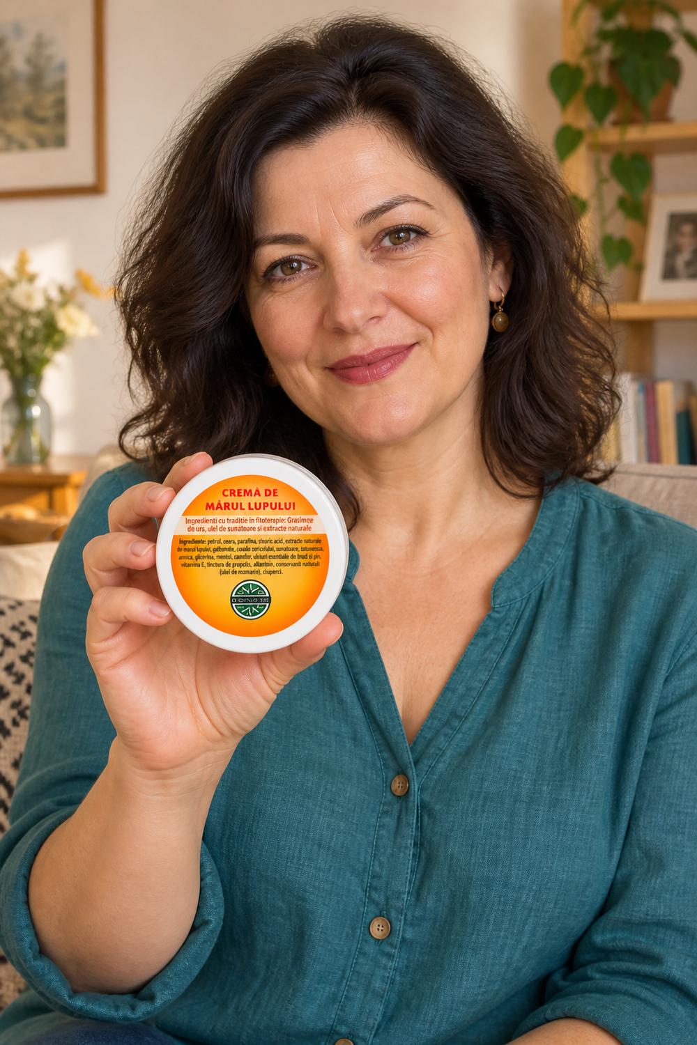 Femeie tinand Crema de marul lupului 100 gr