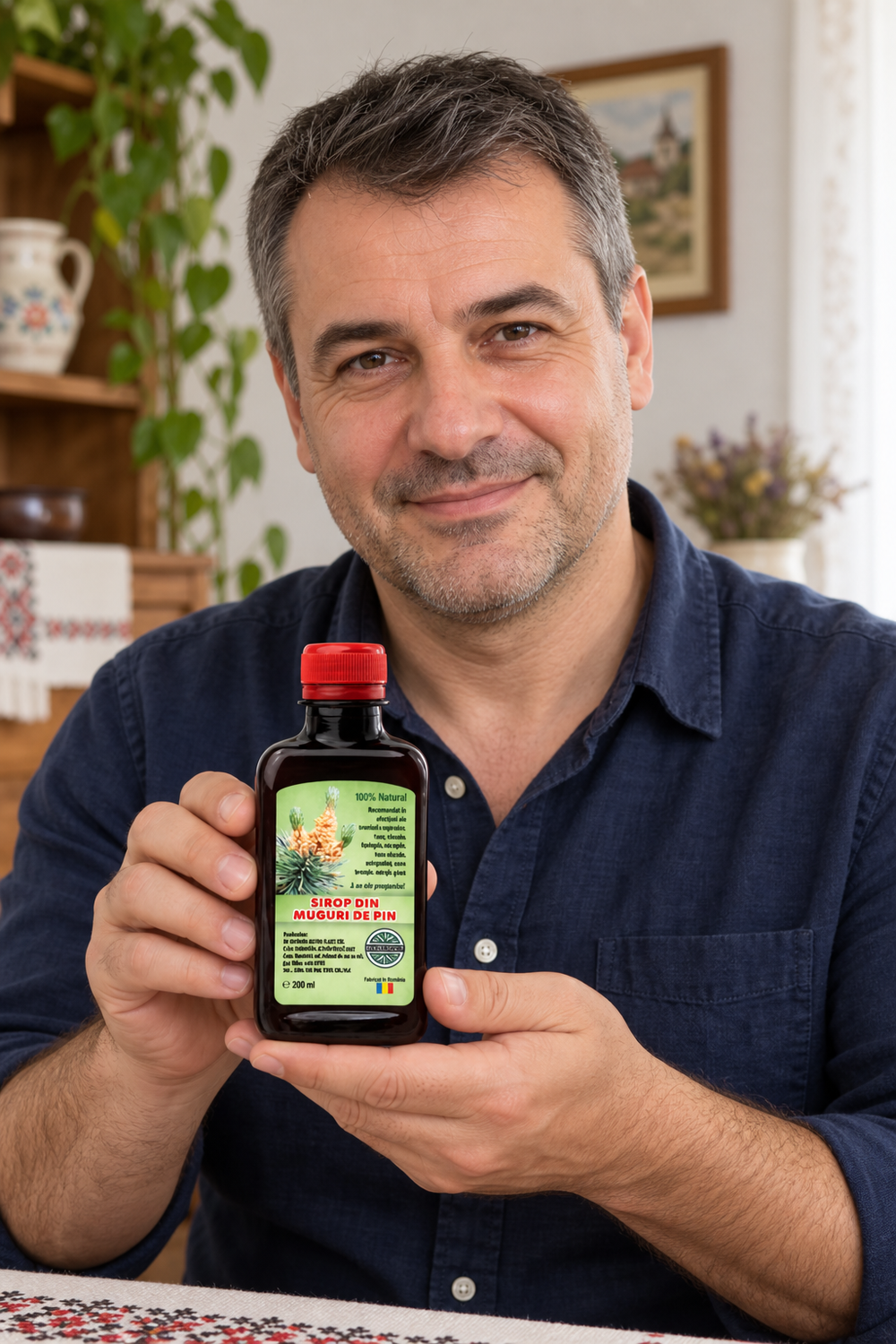 Barbat tinand Sirop din muguri de pin 200 ml