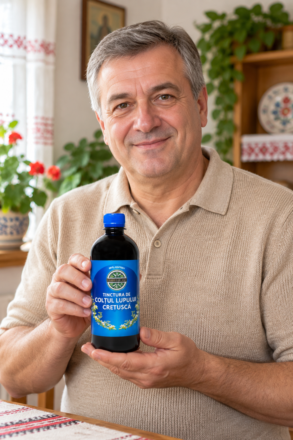 Barbat tinand Tinctura de coltul lupului 500 ml