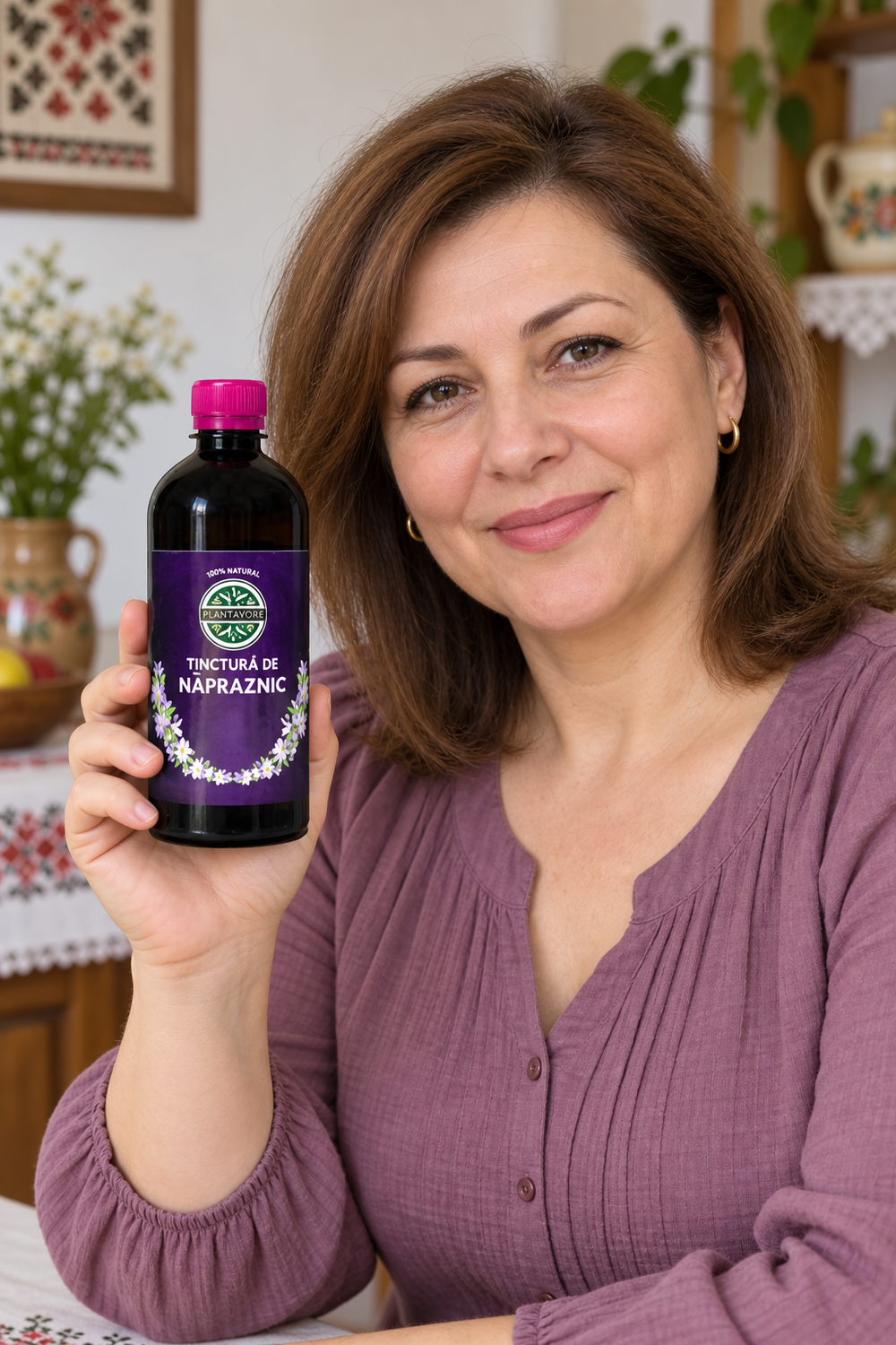Femeie tinand Tinctura de napraznic 500 ml