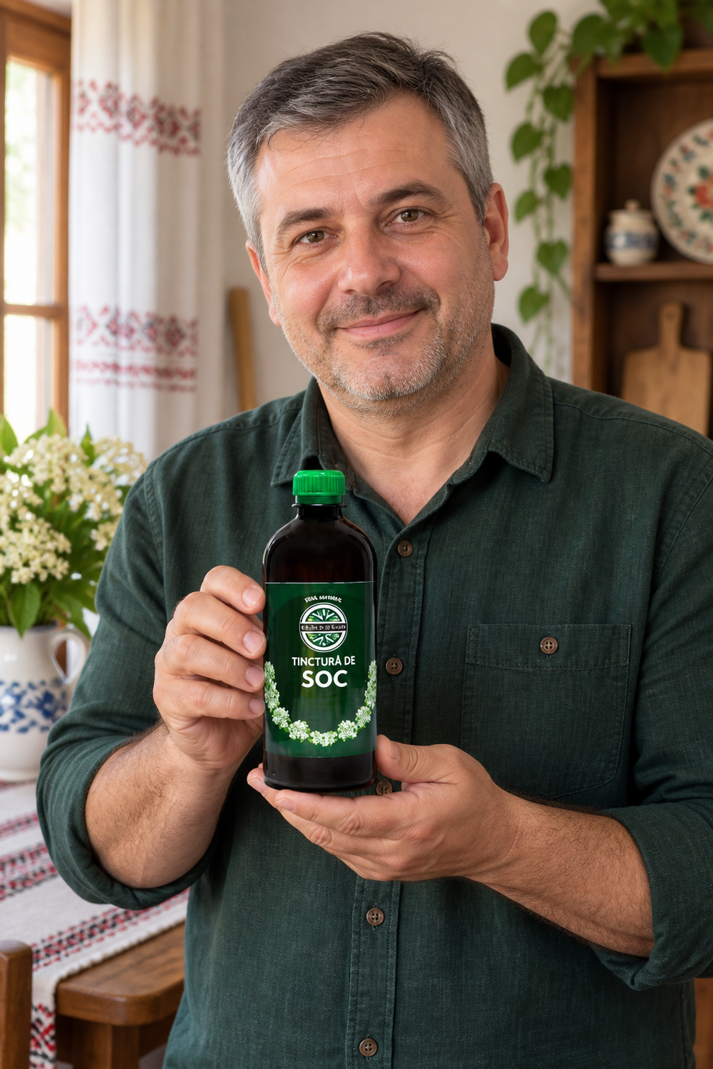 Barbat tinand Tinctura de soc 500 ml